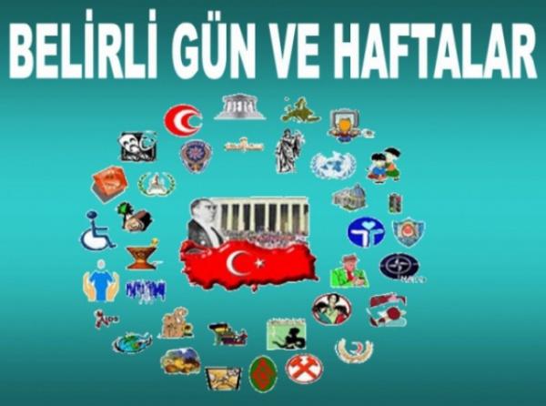 Belirli Gün ve Haftalar