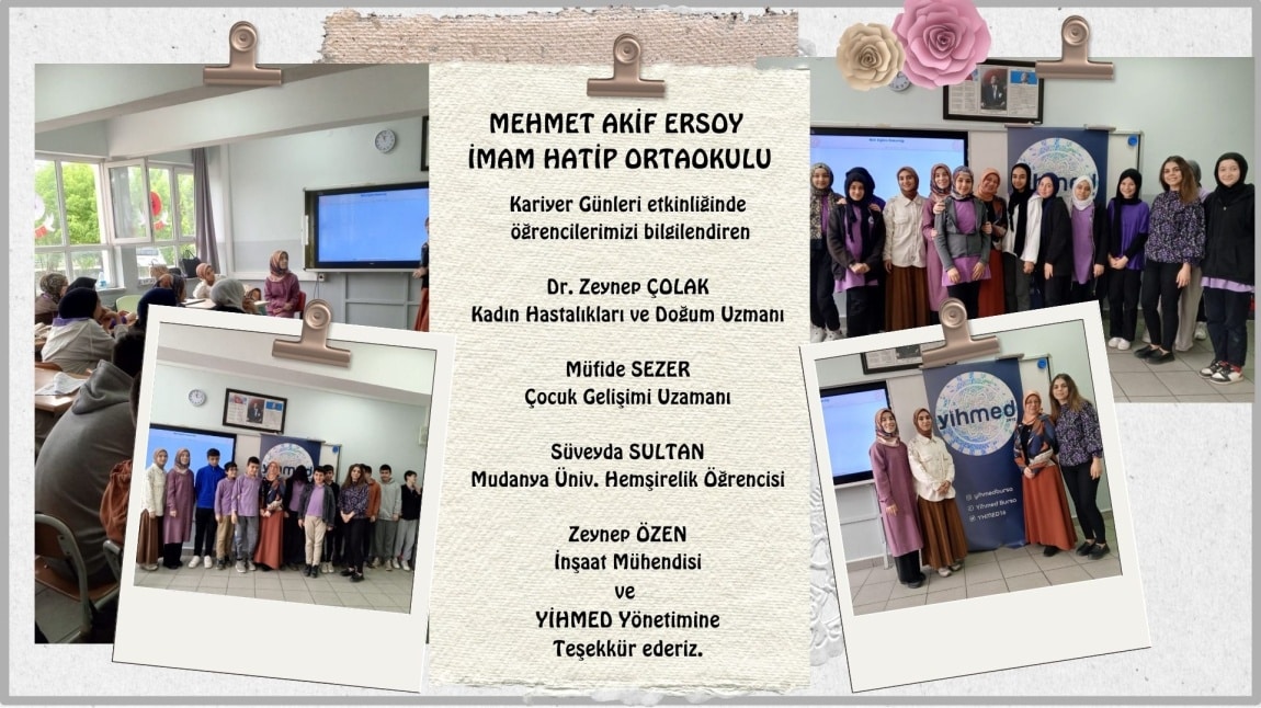Mesleki Rehberlik Kapsamında Kariyer Buluşmaları