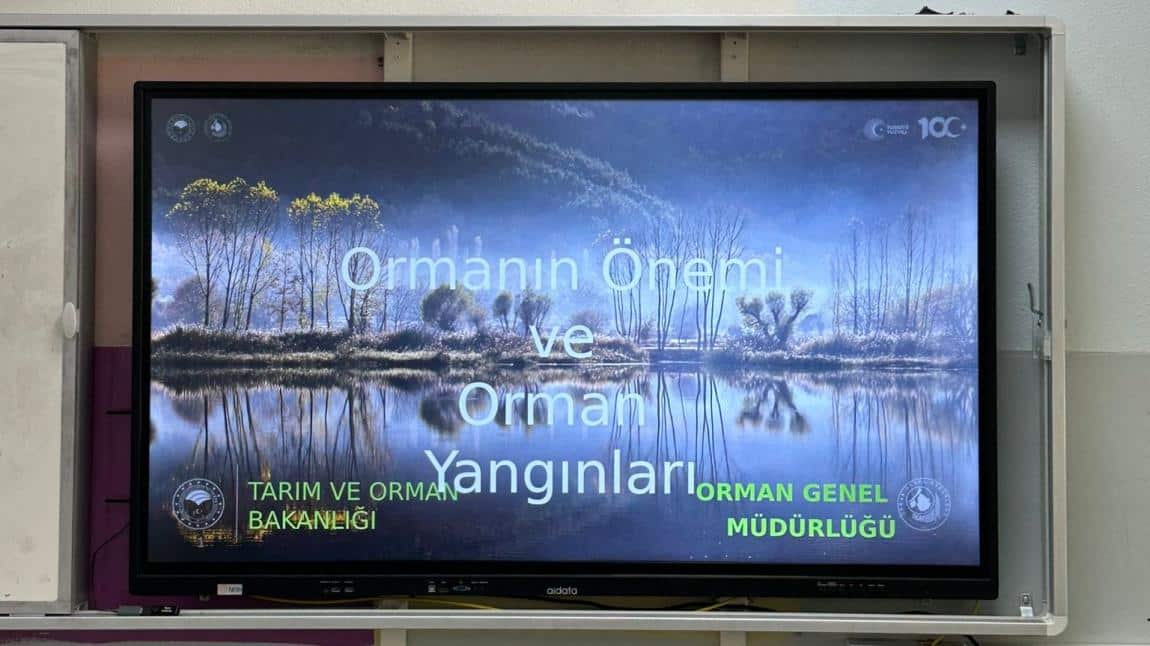 Orman Benim sunumu